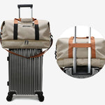Travel Duffel Bag Weather-Resistant Spacious Interior & Multiple Compartments