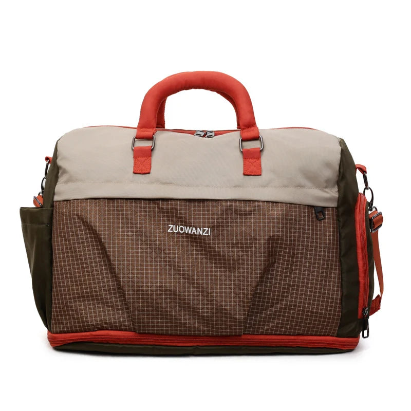 Travel Duffel Bag Weather-Resistant & Spacious Multiple Pockets