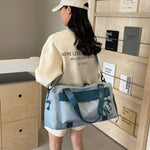 Travel Duffel Bag Weather-Resistant & Spacious Multiple Pockets
