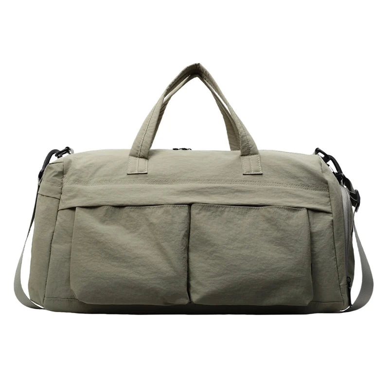Travel Duffel Bag Weather-Resistant Spacious Multiple Pockets