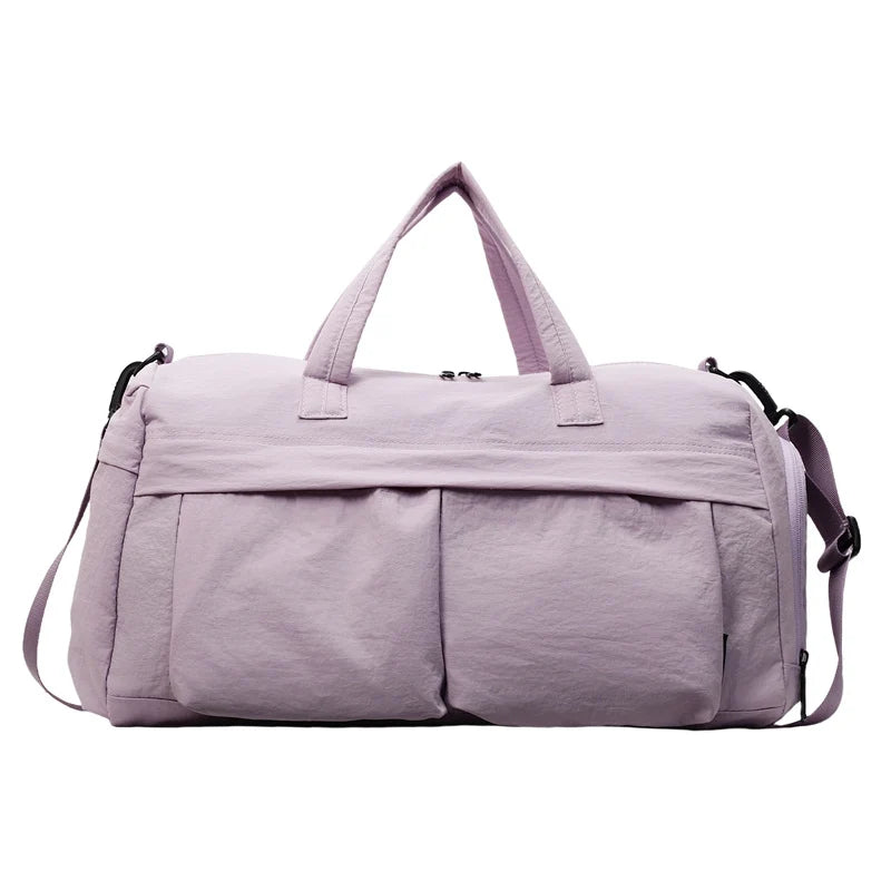 Travel Duffel Bag Weather-Resistant Spacious Multiple Pockets