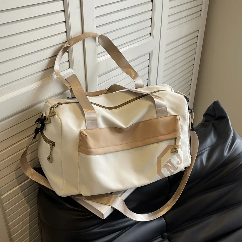 Travel Duffel Bag Weather-Resistant & Spacious Multiple Pockets