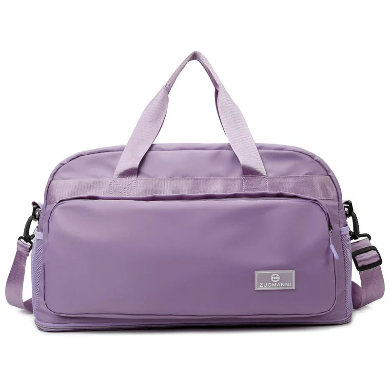 Travel Duffle Bag Foldable Water-Resistant Multiple Pockets