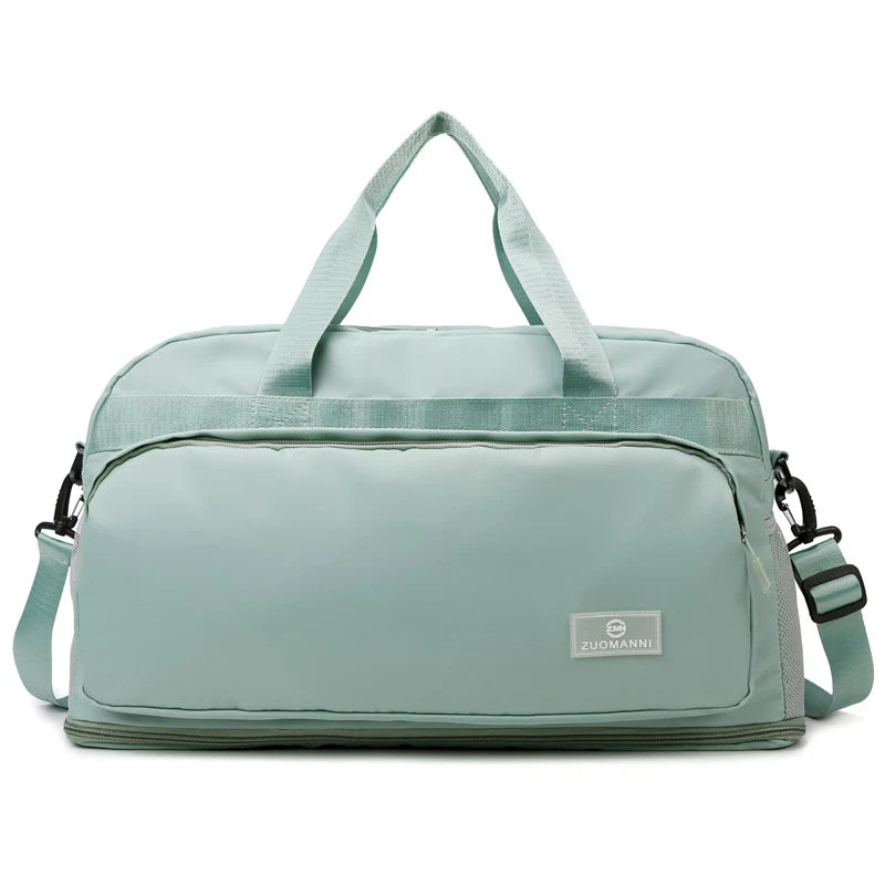 Travel Duffle Bag Foldable Water-Resistant Multiple Pockets