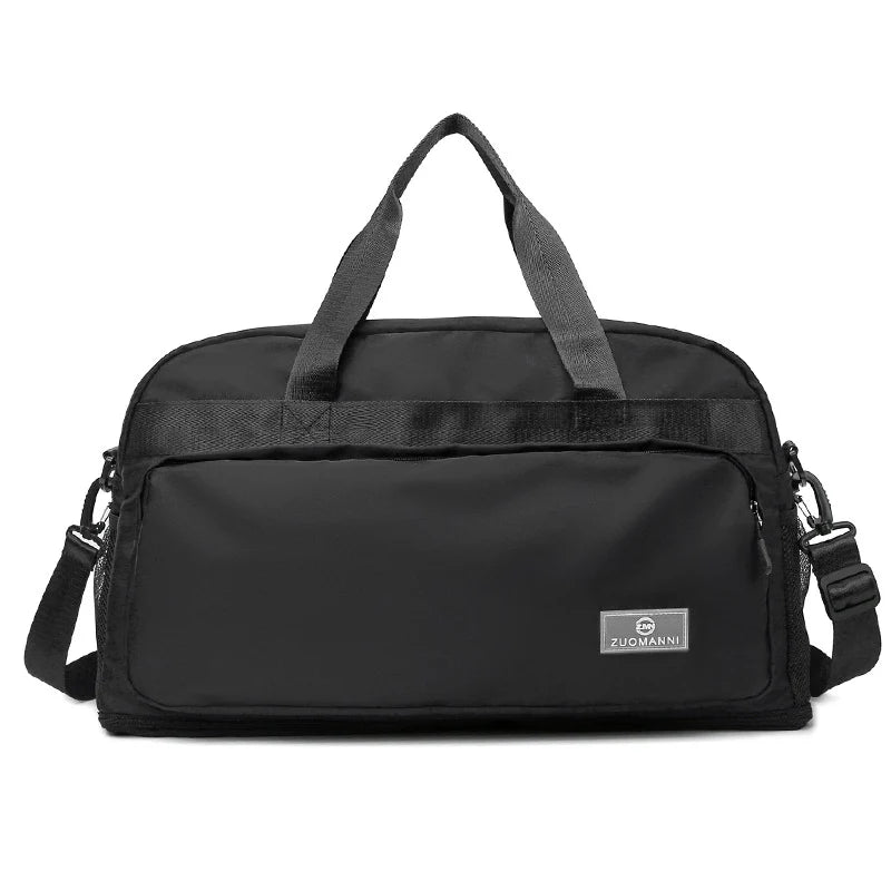 Travel Duffle Bag Foldable Water-Resistant Multiple Pockets