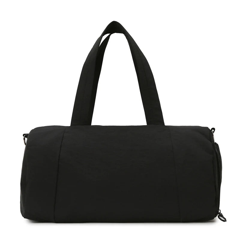 Travel Duffle Bag Foldable Wear-Resistant Detachable Shoulder Strap