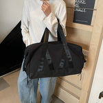 Travel Duffle Bag Heavy-Duty Water-Resistant Multiple Pockets Padded Strap