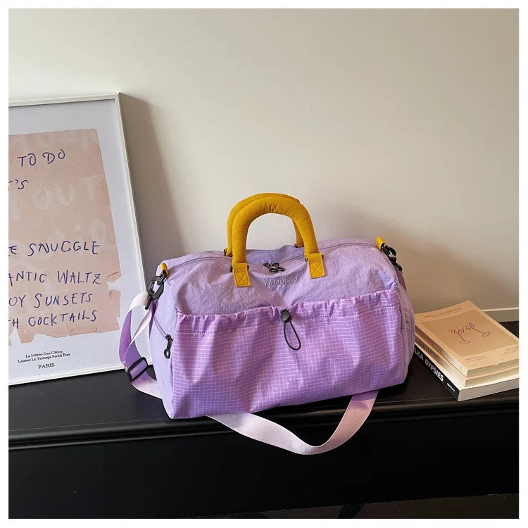 Travel Duffle Bag Large Capacity Lightweight Fabric