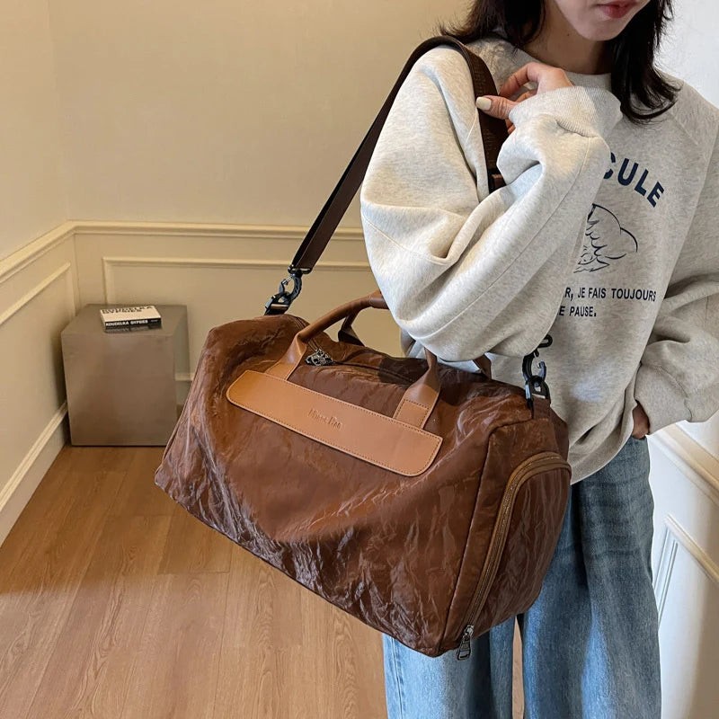 Travel Duffle Bag Large Capacity Tear-Resistant Fabric