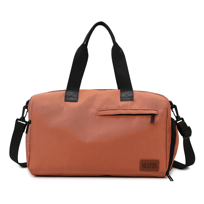 Travel Duffle Bag Large Capacity Water-Resistant Detachable Strap
