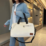 Travel Duffle Bag Large Capacity Water-Resistant Detachable Strap