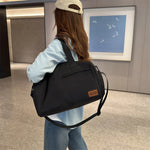 Travel Duffle Bag Large Capacity Water-Resistant Detachable Strap