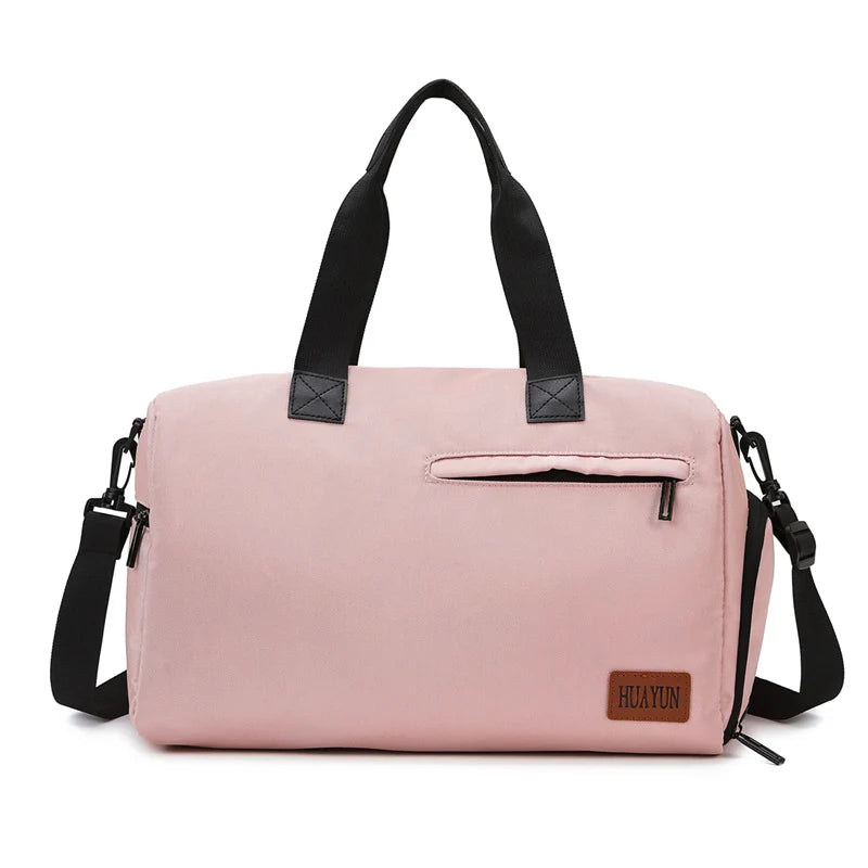 Travel Duffle Bag Large Capacity Water-Resistant Detachable Strap