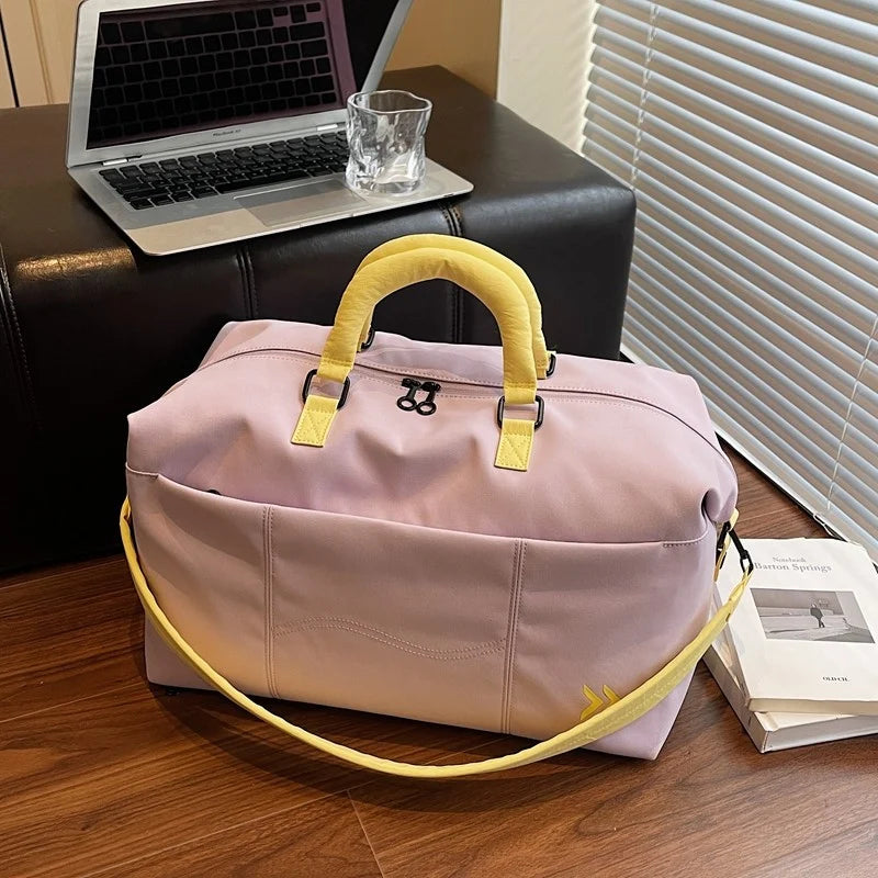Travel Duffle Bag Large Capacity Water-Resistant Multiple Pockets