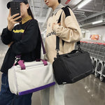Travel Duffle Bag Large Capacity Water-Resistant Padded Straps