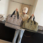 Travel Duffle Bag Lightweight Durable Spacious Interior Adjustable Strap