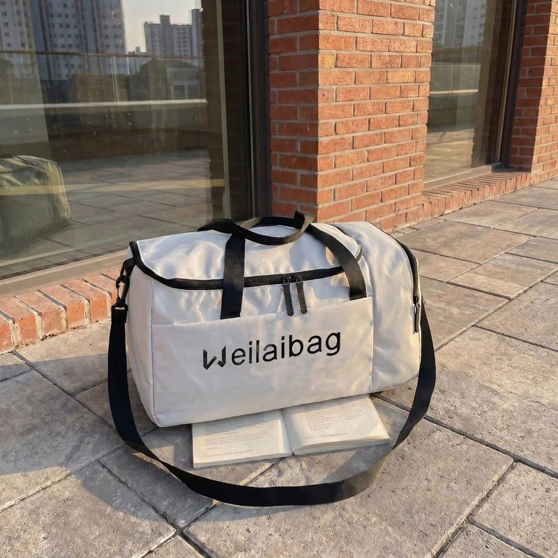 Travel Duffle Bag Lightweight & Spacious Weather-Resistant Multiple Compartments