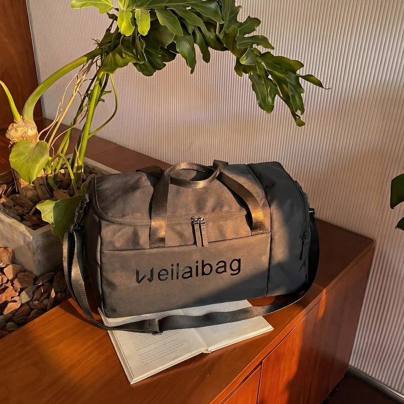 Travel Duffle Bag Lightweight & Spacious Weather-Resistant Multiple Compartments