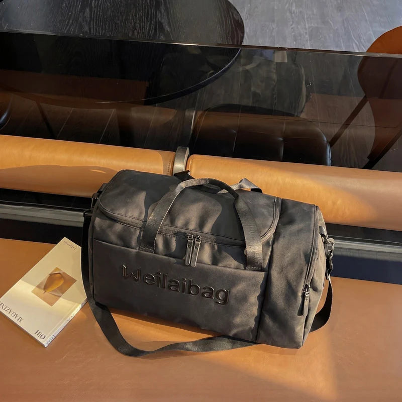 Travel Duffle Bag Lightweight & Spacious Weather-Resistant Multiple Compartments