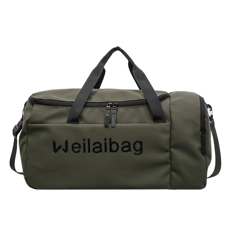 Travel Duffle Bag Lightweight & Spacious Weather-Resistant Multiple Compartments