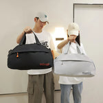 Travel Duffle Bag Lightweight Water-Resistant Compartments & Detachable Strap