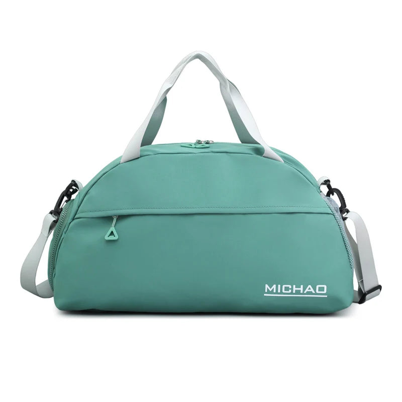 Travel Duffle Bag Lightweight Water-Resistant Compartments & Detachable Strap