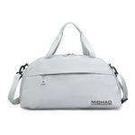 Travel Duffle Bag Lightweight Water-Resistant Compartments & Detachable Strap
