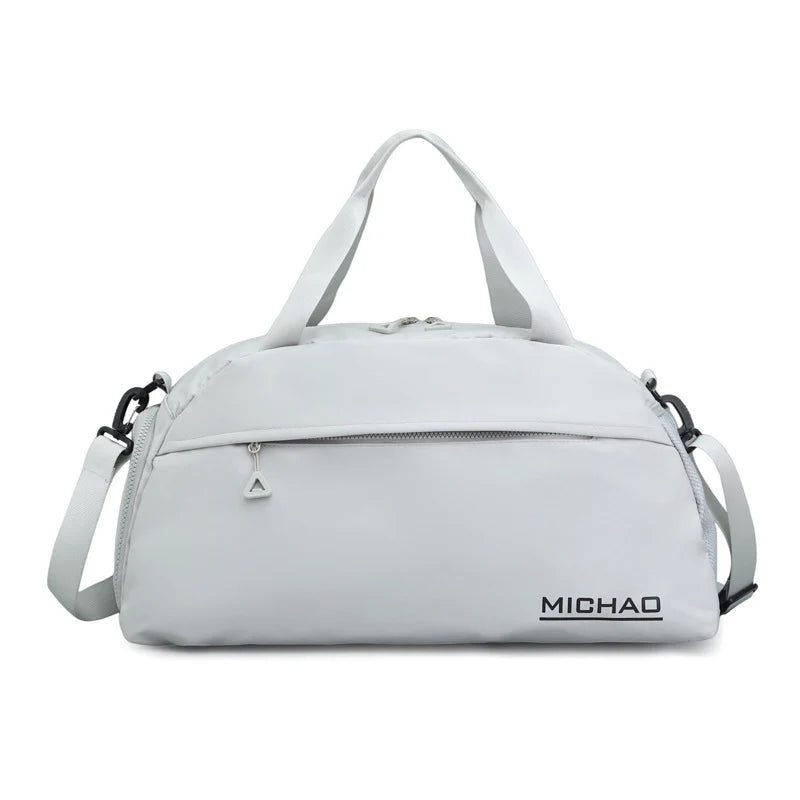 Travel Duffle Bag Lightweight Water-Resistant Compartments & Detachable Strap