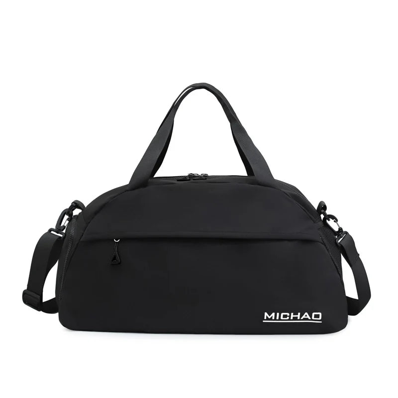 Travel Duffle Bag Lightweight Water-Resistant Compartments & Detachable Strap