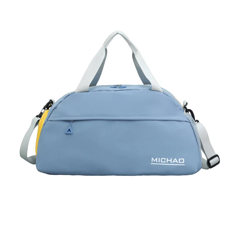 Travel Duffle Bag Lightweight Water-Resistant Compartments & Detachable Strap