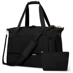 Travel Duffle Bag Multi-Pocket Water-Resistant Detachable Shoulder Strap