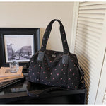 Travel Duffle Bag Spacious Durable Fabric Detachable Shoulder Strap