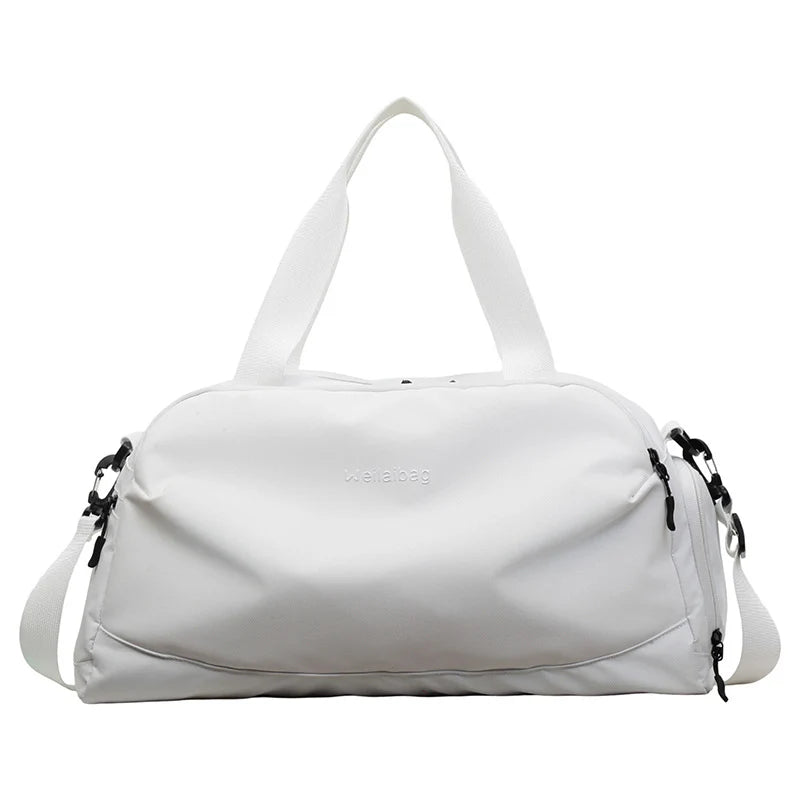 Travel Duffle Bag Spacious Foldable Water-Resistant Adjustable Strap