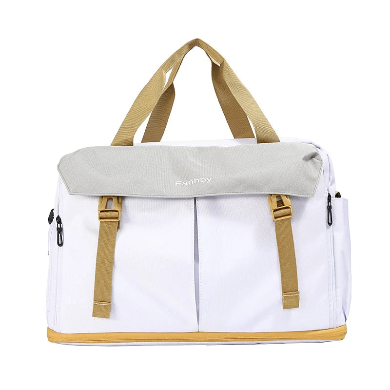 Travel Duffle Bag Spacious Interior Multiple Compartments Padded Straps