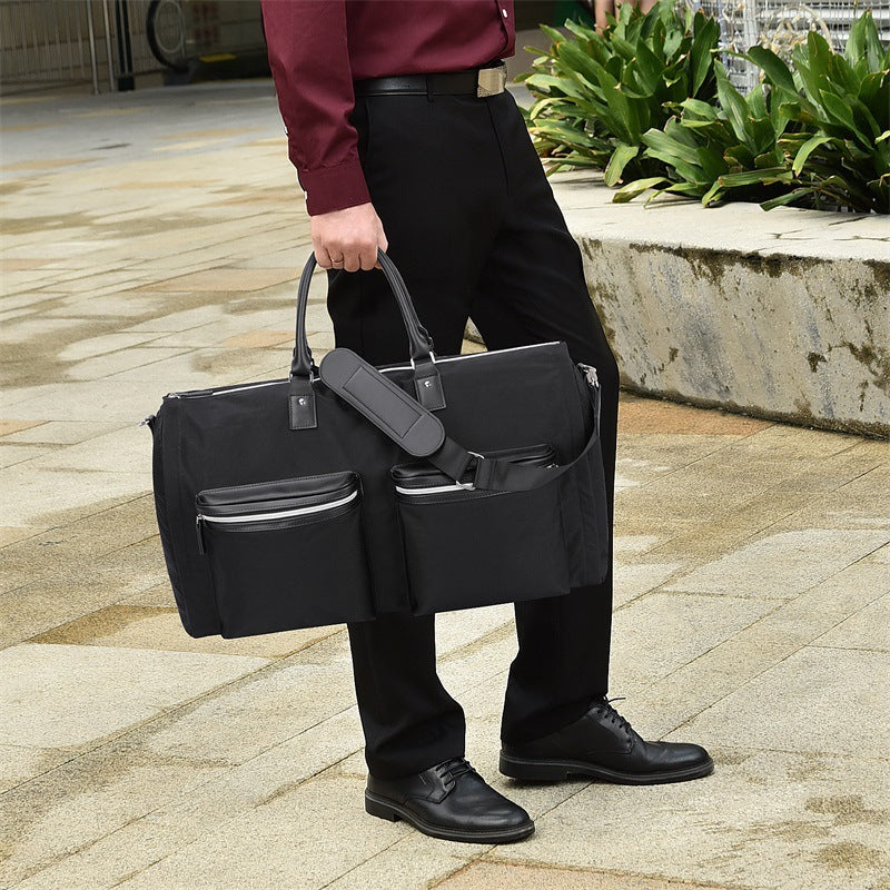 Travel Duffle Bag Spacious Main Compartment Zippered Pockets