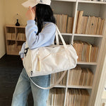 Travel Duffle Bag Spacious Multi-Compartment Tear-Resistant Polyester