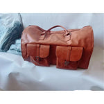 Travel Duffle Bag Spacious Multi-Pocket Water-Resistant Detachable Strap