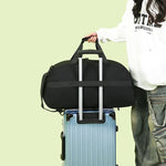 Travel Duffle Bag Spacious Organized Pockets Removable Strap