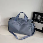 Travel Duffle Bag Spacious Water-Resistant Fabric Organized Pockets