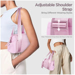 Travel Duffle Bag Water-Resistant Compact Padded & Adjustable Straps