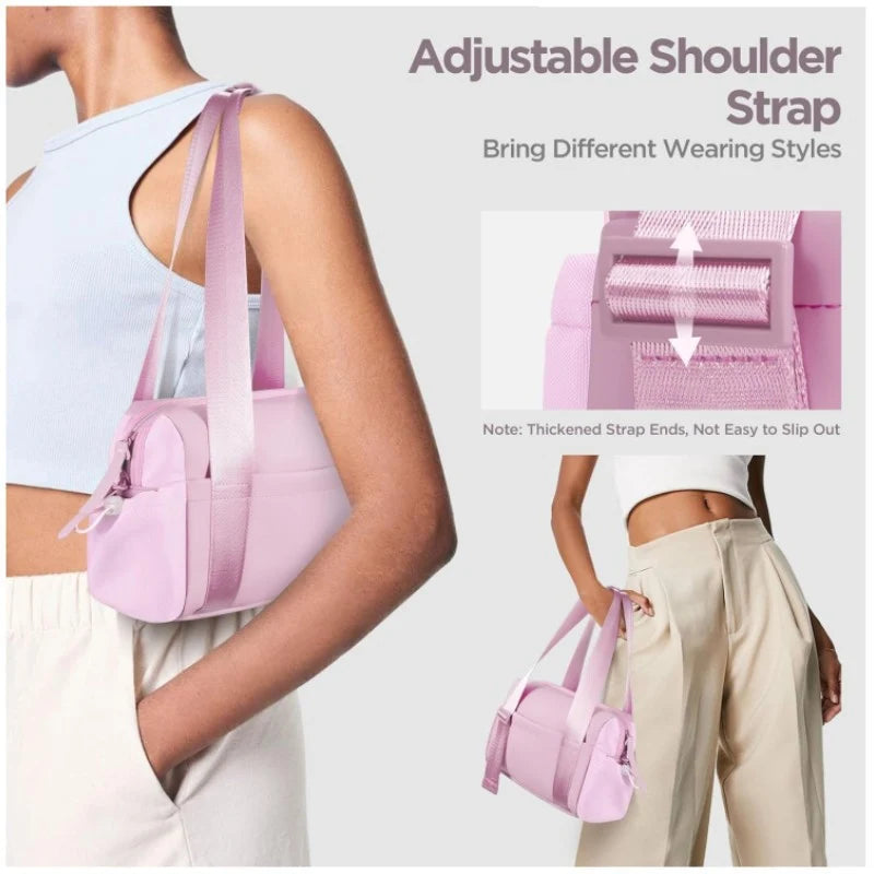 Travel Duffle Bag Water-Resistant Compact Padded & Adjustable Straps