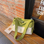 Travel Duffle Bag Water-Resistant & Multi-Compartment Padded Shoulder Strap