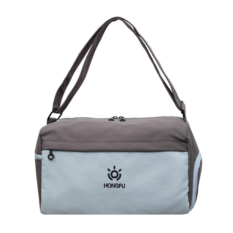 Travel Duffle Bag Water-Resistant & Multi-Compartment Padded Shoulder Strap