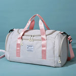 Travel Duffle Bag Water-Resistant Multiple Compartments & Padded Straps