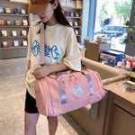 Travel Duffle Bag Water-Resistant Multiple Compartments & Padded Straps