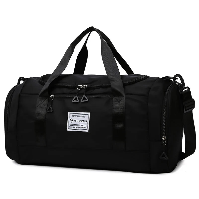 Travel Duffle Bag Water-Resistant Multiple Compartments & Padded Straps