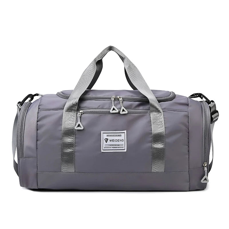 Travel Duffle Bag Water-Resistant Multiple Compartments & Padded Straps