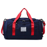 Travel Duffle Bag Water-Resistant Multiple Compartments & Padded Straps
