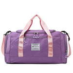 Travel Duffle Bag Water-Resistant Multiple Compartments & Padded Straps