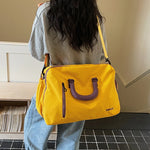 Travel Duffle Bag Water-Resistant Multiple Pockets & Adjustable Strap